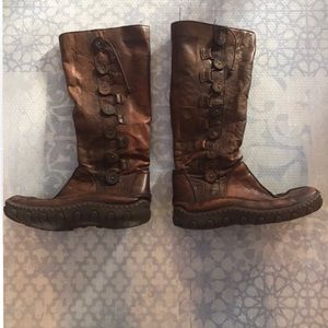 Women’s Brown Leather Born Boots